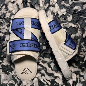 Blue&White Kappa Slides